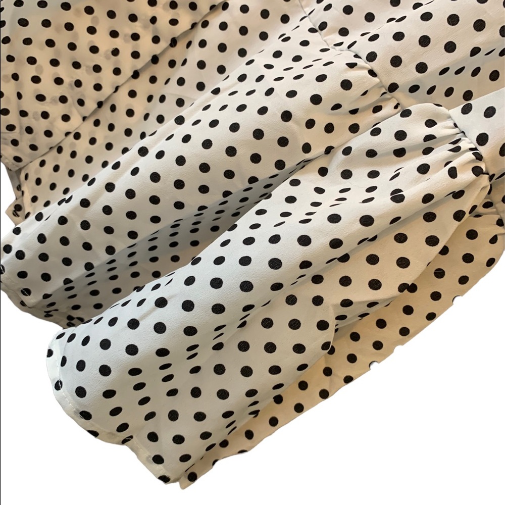 Misslook Long Sleeve Polka Dot Dress - Picture 3 of 6